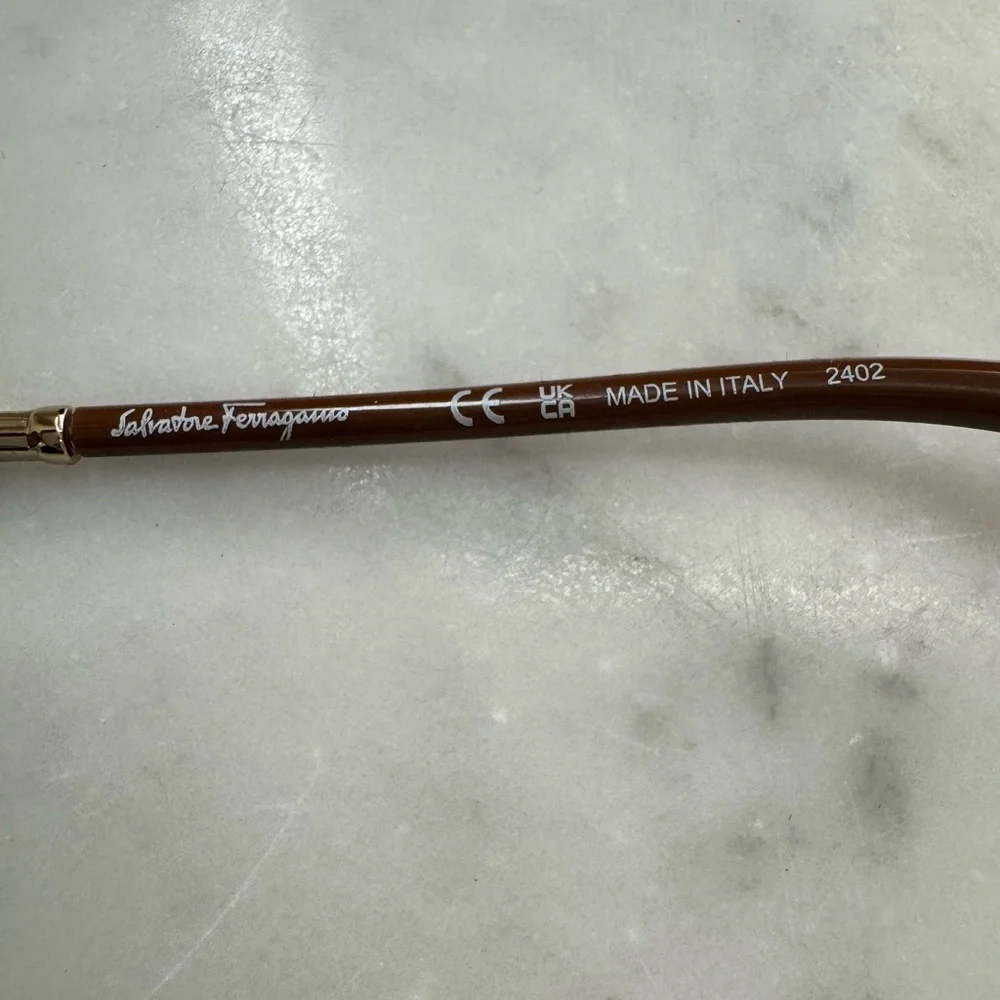 Salvatore Ferragamo Brown Sunglasses